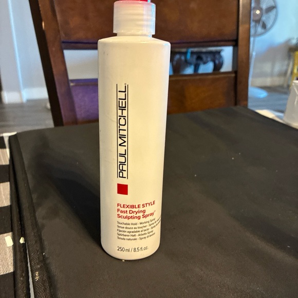 Paul Mitchell Other - Paul Mitchell Flexible Style Fast Drying Spray - White with Red Accents